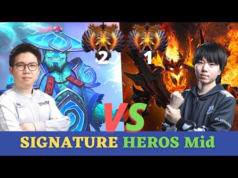 Emo Vs Paparazi (Eurus)  Storm Spirit Vs Shadow Fiend Mid --Signature Heros Battle -- SCCC Davion