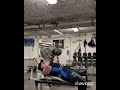 50kgs incline dumbbell press 20 reps for 3 sets
