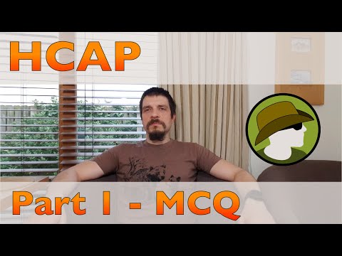HCAP - Hunter Competence Assessment Program - part 1: MCQ