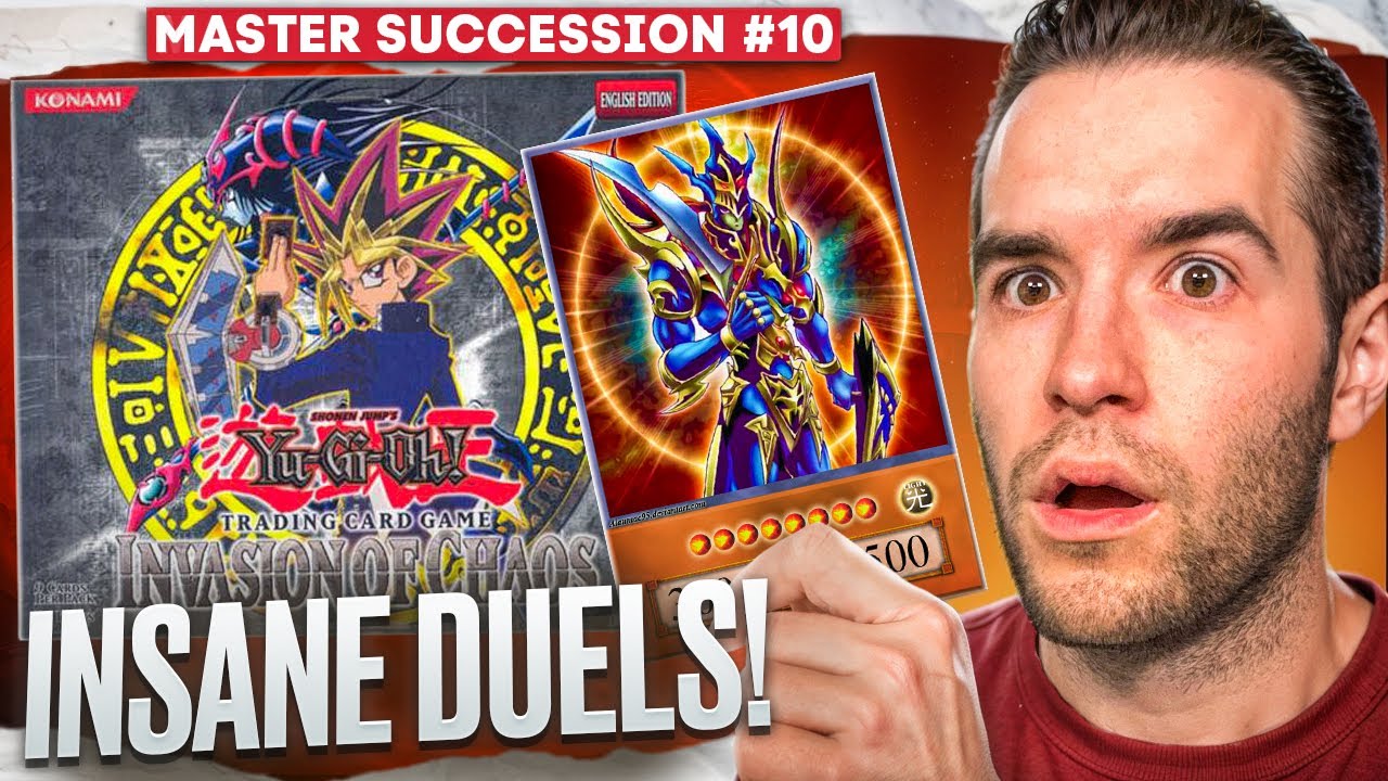 Opening EPIC Invasion Of Chaos Cards And Dueling MASTER DUEL DECKS | Master Succession Ep10