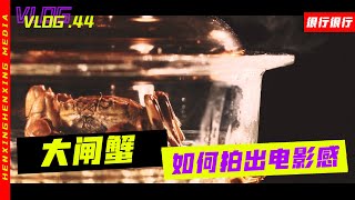 分享高级景物产品广告拍摄小技巧，一只可爱的阳澄湖大闸蟹怎么拍出高级感，灯光应用保姆教学，快速提升你的拍摄打光