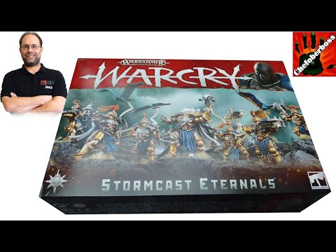 Unboxing: Stormcast Eternals / Warhammer / Age of Sigmar Warcry (Miniaturen, Tabletop, Chefoberboss)