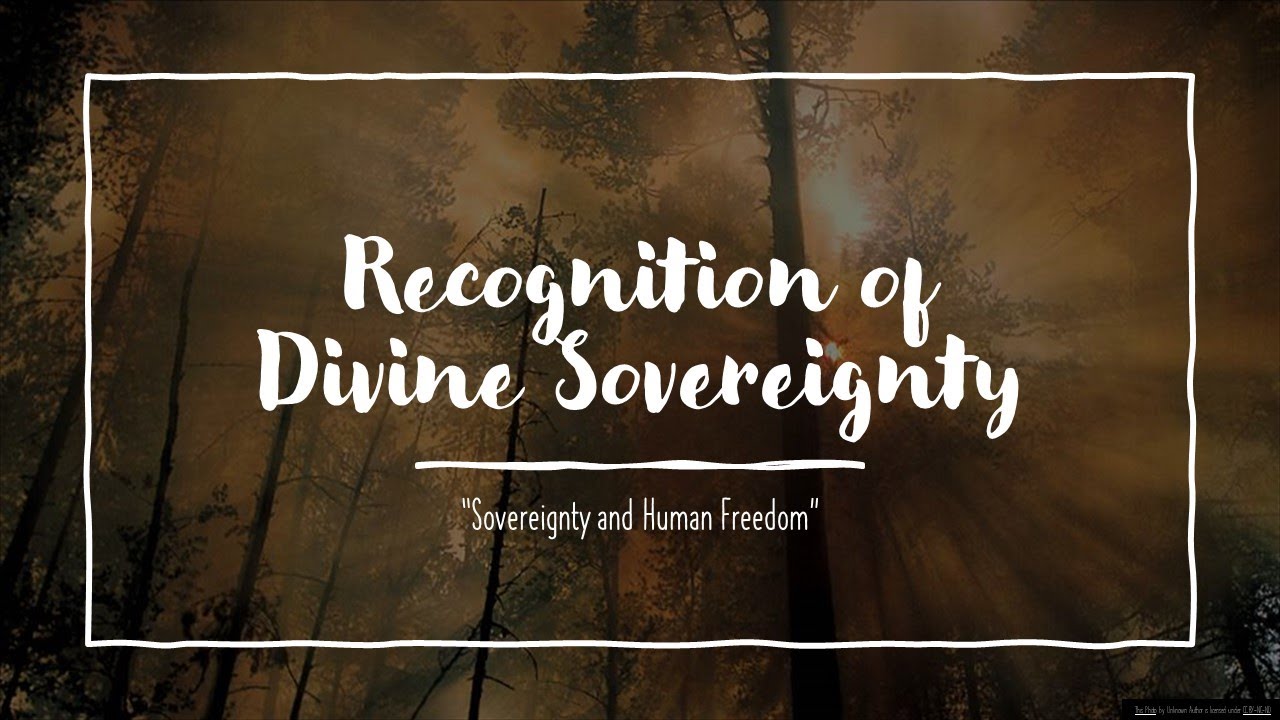 "Sovereignty and Human Freedom"