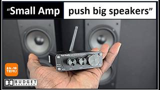 Video thumbnail for This Tiny TEMU Amp Really Impressed Me | FOSI Audio BT10A | 100W Stereo Amplifier by BudgetBassHead