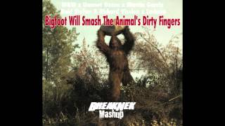 Bigfoot Will Smash The Animal's Dirty Fingers (BreakNek Mashup)