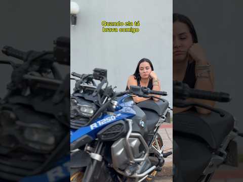 Quando minha namorada está brava comigo! #casalcomédia #humor