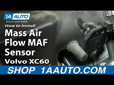 How To Replace Mass Air Flow Sensor 09-17 Volvo XC60