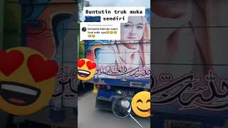 Download lagu Buntutin Truk Gambar Wajah Sendiri #shorts #viral #fyp mp3