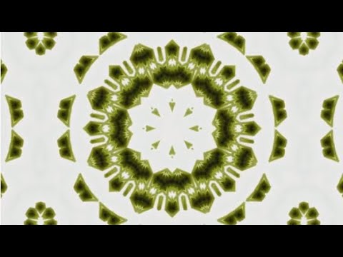 Abstract Colorful Fractal Art, Motion Kaleidoscope Background [4K]