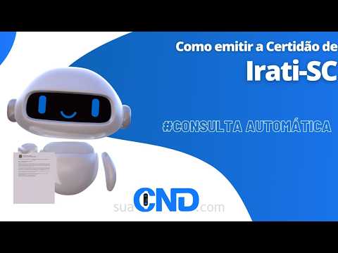 Como emitir a certidão negativa de Irati-SC em apenas 1 minuto! :)