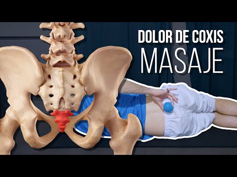 Dolor de COXIS MASAJE con pelota