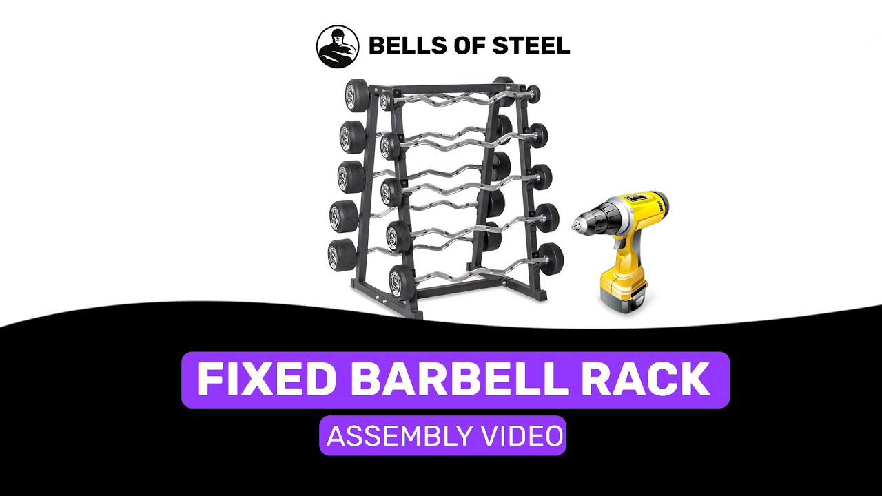Fixed Barbell Rack Assembly Instructions