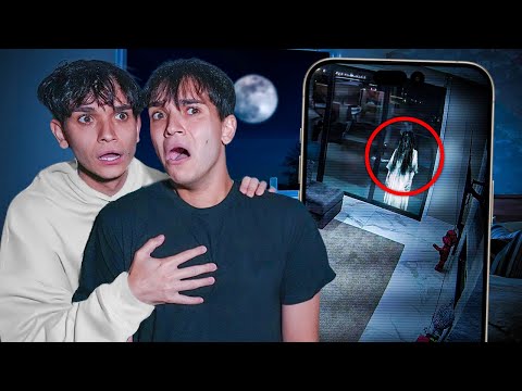 We Caught A GHOST On Our Security Camera!