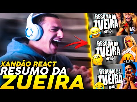 SUPER XANDÃO REAGINDO AO RESUMO DA ZUEIRA - Narrador de Vídeos