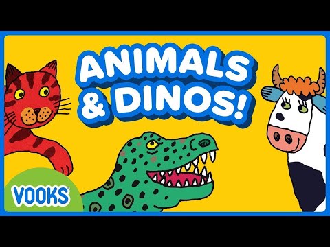 Animals and Dinosaurs for Kids! | Animated Kids Books | Vooks Narrated Storybooks