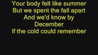 After the fall - Metro Station With Lyrics