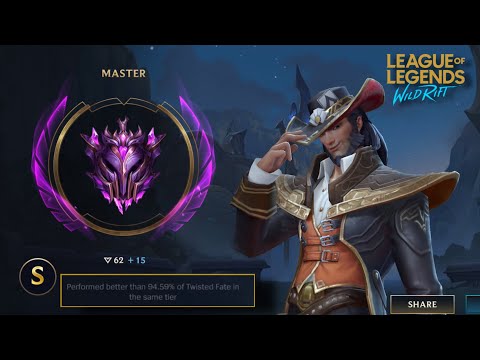 TWISTED FATE ENEMY AUTO SURRENDER ???? | Lane Against Pantheon | Wild Rift