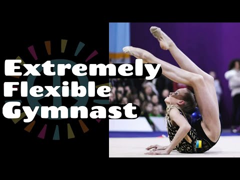 Extremely flexible Rhythmic gymnast! It is very beautiful 🎉❤! Melaniia Tur