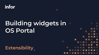 Building Widgets in OS Portal with Mongoose: A Step-by-Step Guide