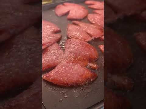 The sizzle of Original Taylor Pork Roll