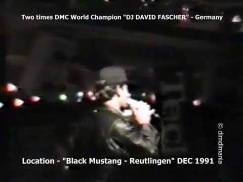 DJ David Fascher Ansage 1991 Black Mustang - Reutlingen