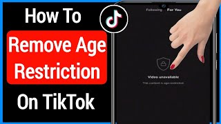 How To Remove Age Restriction On TikTok (Bug) | Remove Age Restriction Tiktok