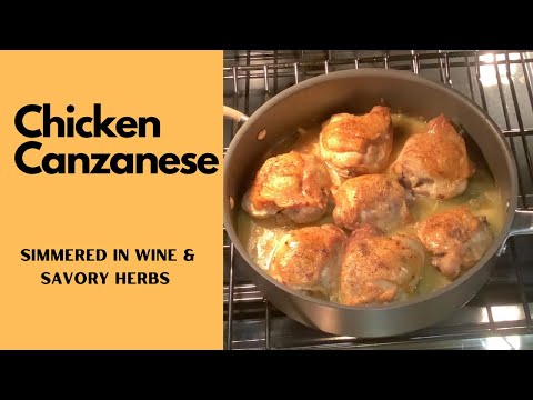 Chicken Canzanese:  Comfort Food