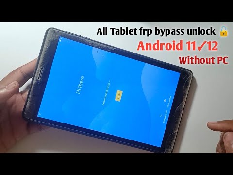 All Tab Frp Bypass With Out PC Android 11/12 FRP Bypass 2023 Google Account remove lock