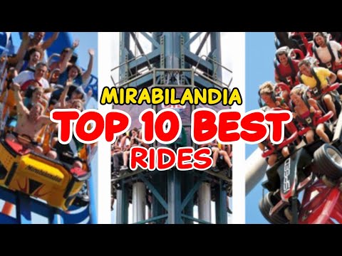 Top 10 rides at Mirabilandia - Emilia Romagna - Italy | 2022