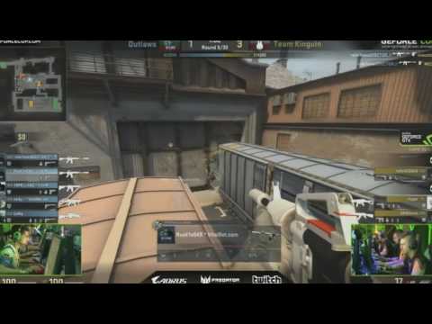 GeForce Cup 2017 - RO8 - Outlaws vs Kinguin - Map 2 - Train [ CS:GO BG cast by Qnchosad ]