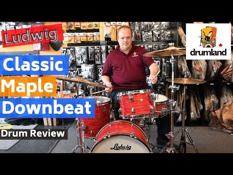 Ludwig Classic Maple Downbeat Kit- DRUM REVIEW
