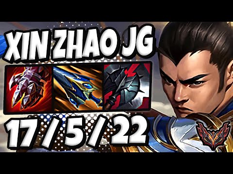Xin Zhao vs Graves Jungle [ HLE Peanut ] Korea Grandmaster Patch 25.4 ✅