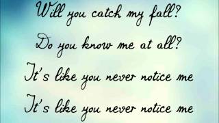 Diana Vickers - &#39;Notice&#39; Lyrics