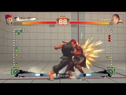 sershes (Viper) VS jyobin (Ryu) Super Street Fighter IV Arcade Edition 2012 *1080p* HD