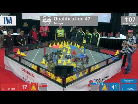 2018 VEXU Design Q47 - SNNU1 vs CMAA - 22 to 103