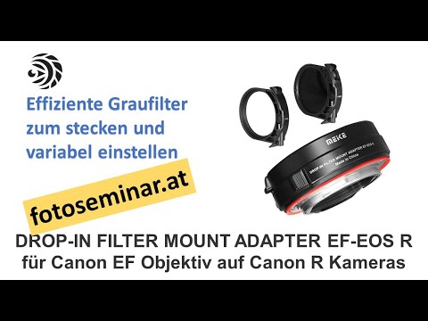 Drop In Adapter mit variablen Graufilter für Canon EF auf Canon R - mizerovsky.com