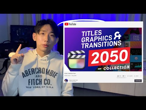 BEST Graphic & Titles n Transition Plugin for FCPX 2021 | Free samples available