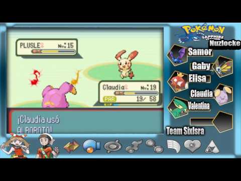 Pokemon Zafiro Nuzlocke ca. 6 V se venga de su muerte