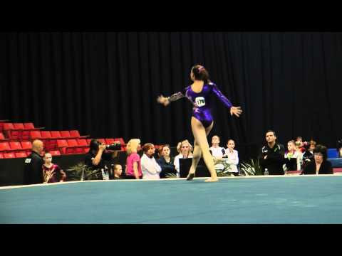 Maggie Nichols -- Floor Exercise -- 2012 U.S. Secret Classic