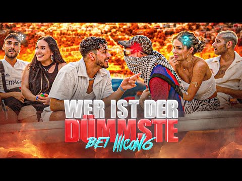 ILO BLAMIERT SICH BEI IDIOTENTEST 😂 ICON 6 IDIOTENTEST💡mit ILO, Arlinda, Mowgli, Hassuna & Ozan Bra