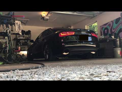 Audi A6 w/ AWE Tuning Exhaust and Resonated Downpipes