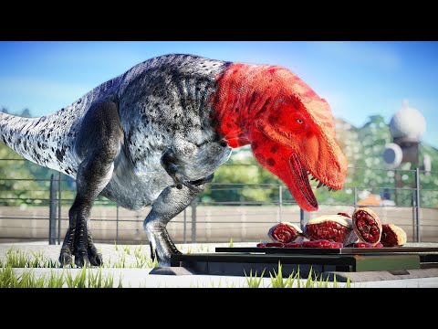 1000° Acro Vs Tyrannosaurus Rex 🌍 Jurassic World Evolution | Dinosaur Fight & Breakout (4K)