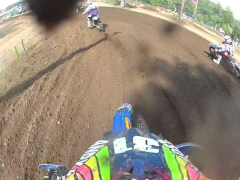 Loretta Lynn's Schoolboy 1 Final Moto Gopro Andy Kost Part 1