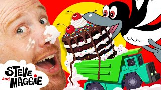 Download lagu Chocolate Surprise for Kids and More with Steve and Maggie | Halloween Monsters | Baby Shark mp3