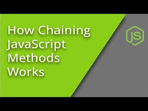 How to Chain JS Methods Together