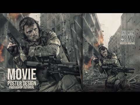 How to Design Poster in Photoshop cc