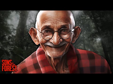 I Beat Sons of the Forest... Without a Stick (100% Pacifist Run) LEGIT - HARD MODE