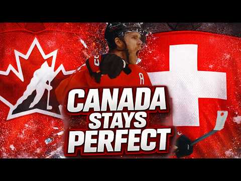 PERFECT! Team Canada POWERS Their Way To 5-1 Win vs Switzerland | Recap