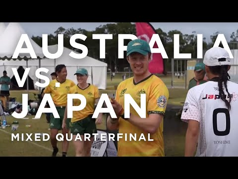 Australia vs. Japan | Mixed Quarterfinal | 2024 World Ultimate Championships