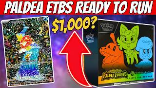 Paldea Evolved Pokemon Center ETBs Ready For A Price Jump?